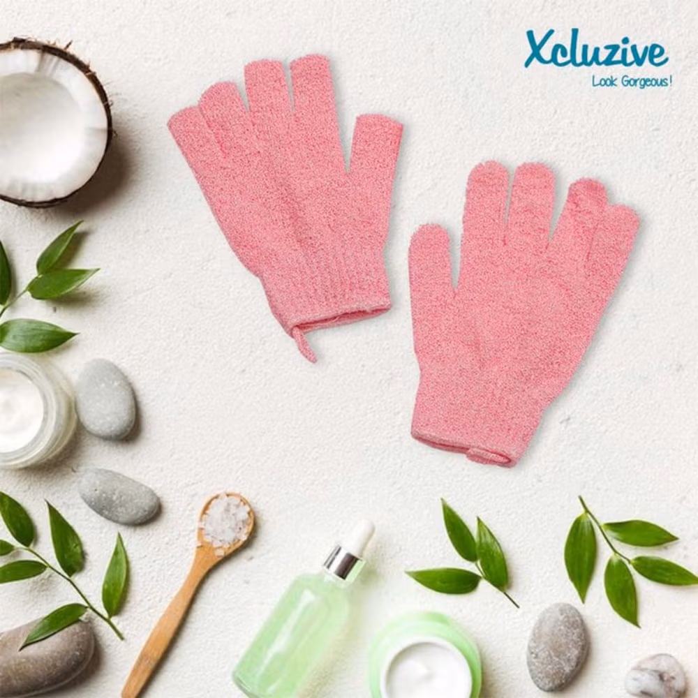 Xcluzive Exfoliating Gloves Pair 3