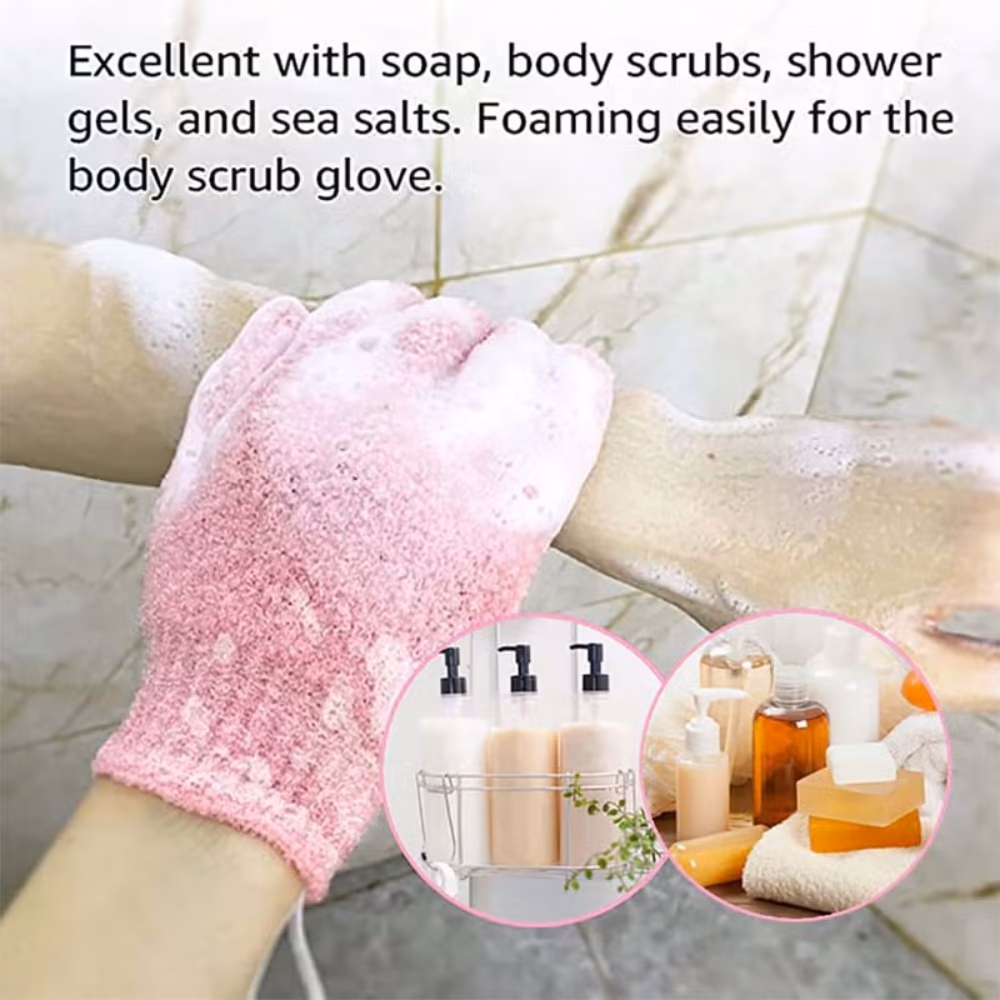 Xcluzive Exfoliating Gloves Pair 4