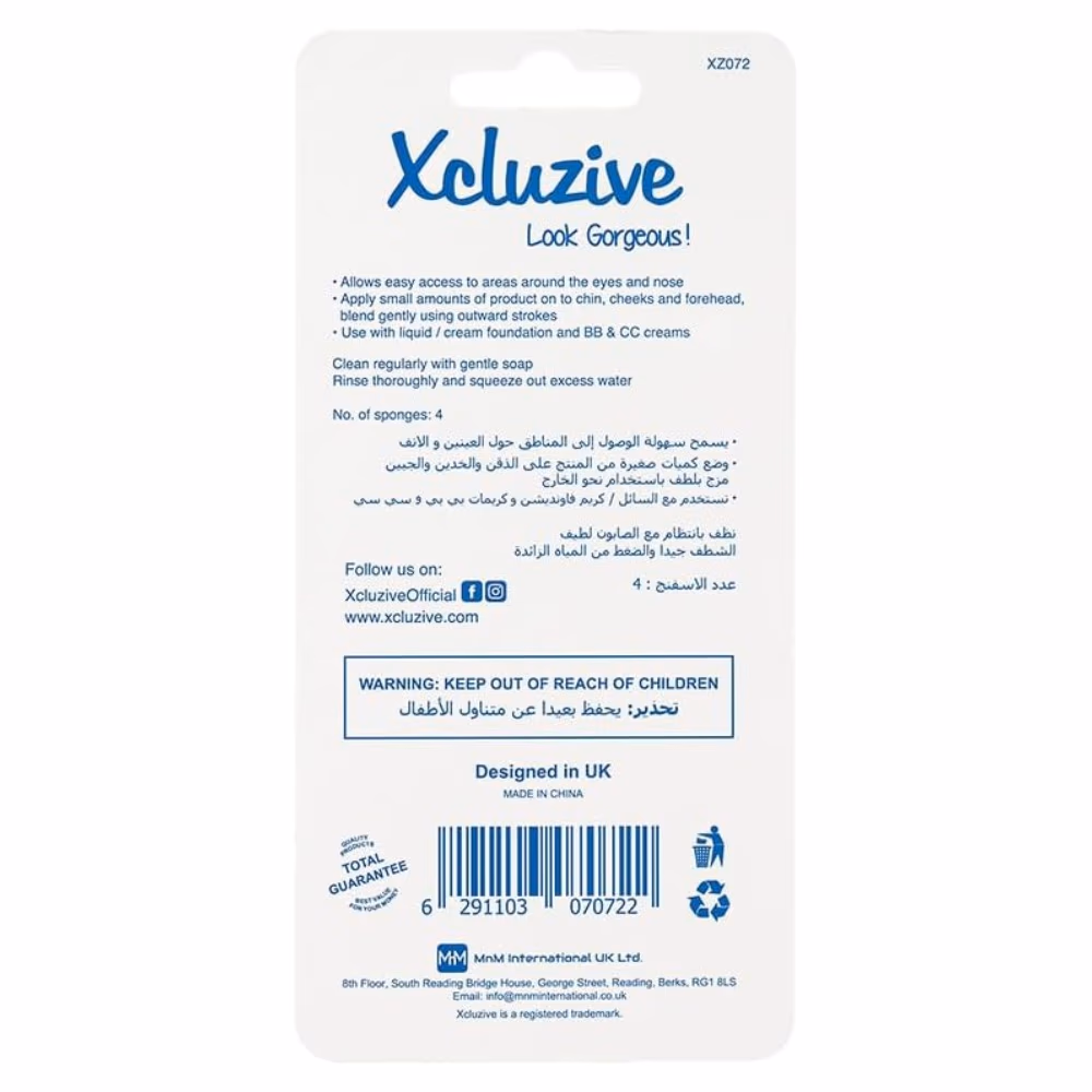Xcluzive Foundation Triangle Sponge 4