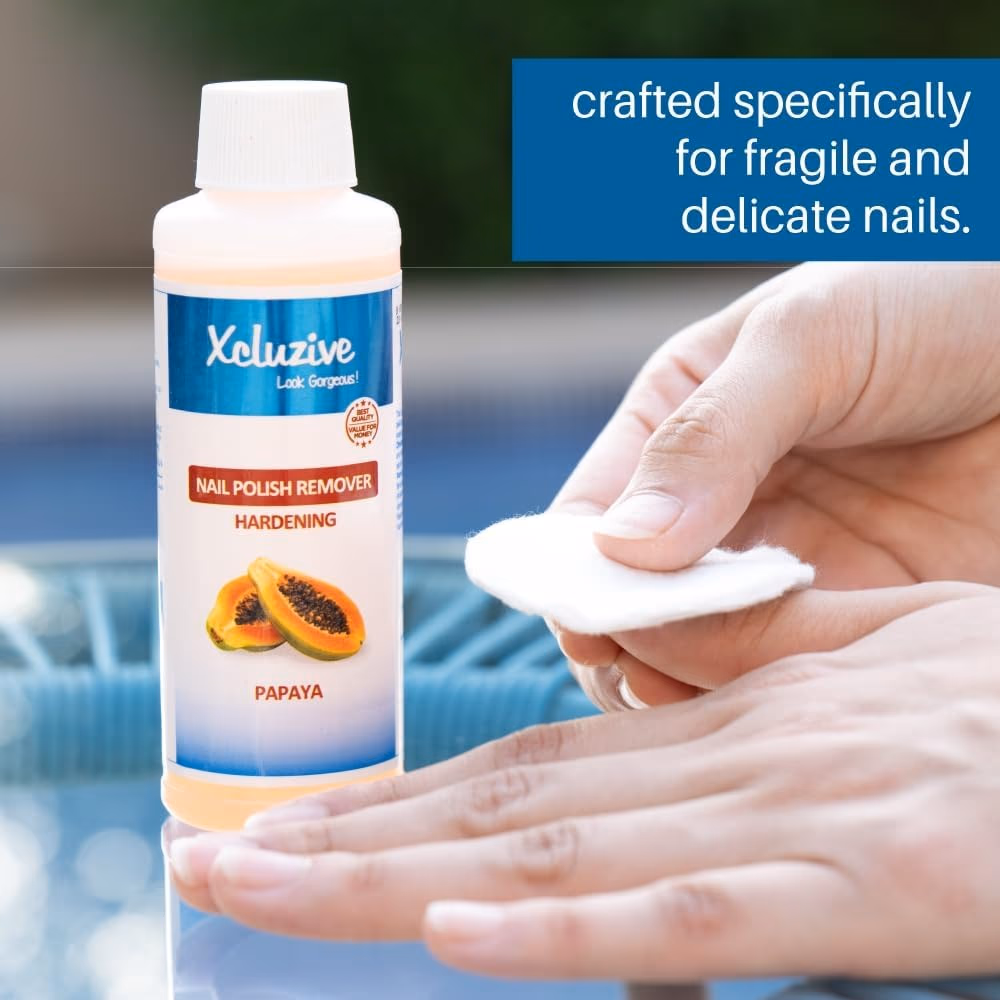 Xcluzive Hardening Nail Polish Remover 4