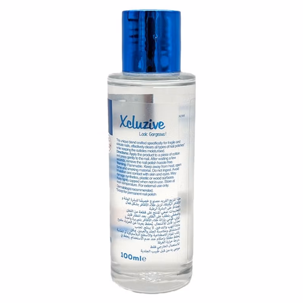 Xcluzive Instant Nail Polish Remover 100ML 3