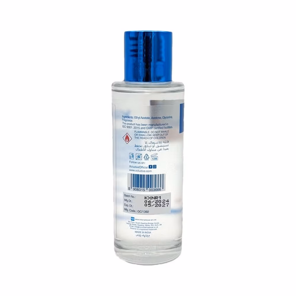 Xcluzive Instant Nail Polish Remover 100ML 2