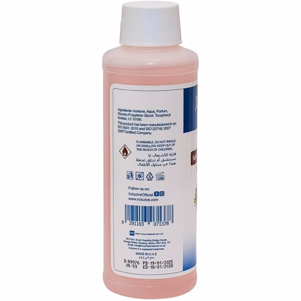 Xcluzive Nail Polish Remover Moisturising Strawberry 4