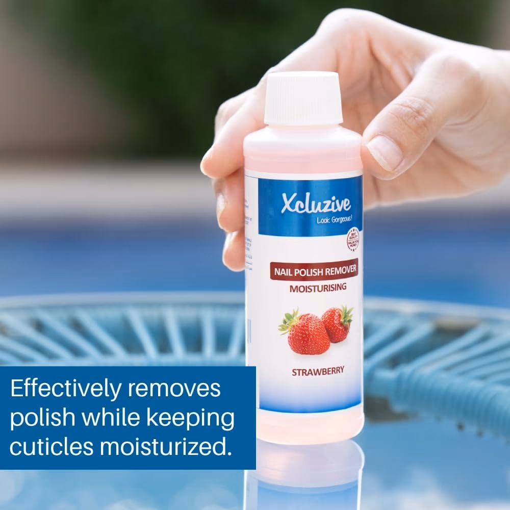 Xcluzive Nail Polish Remover Moisturising Strawberry 2