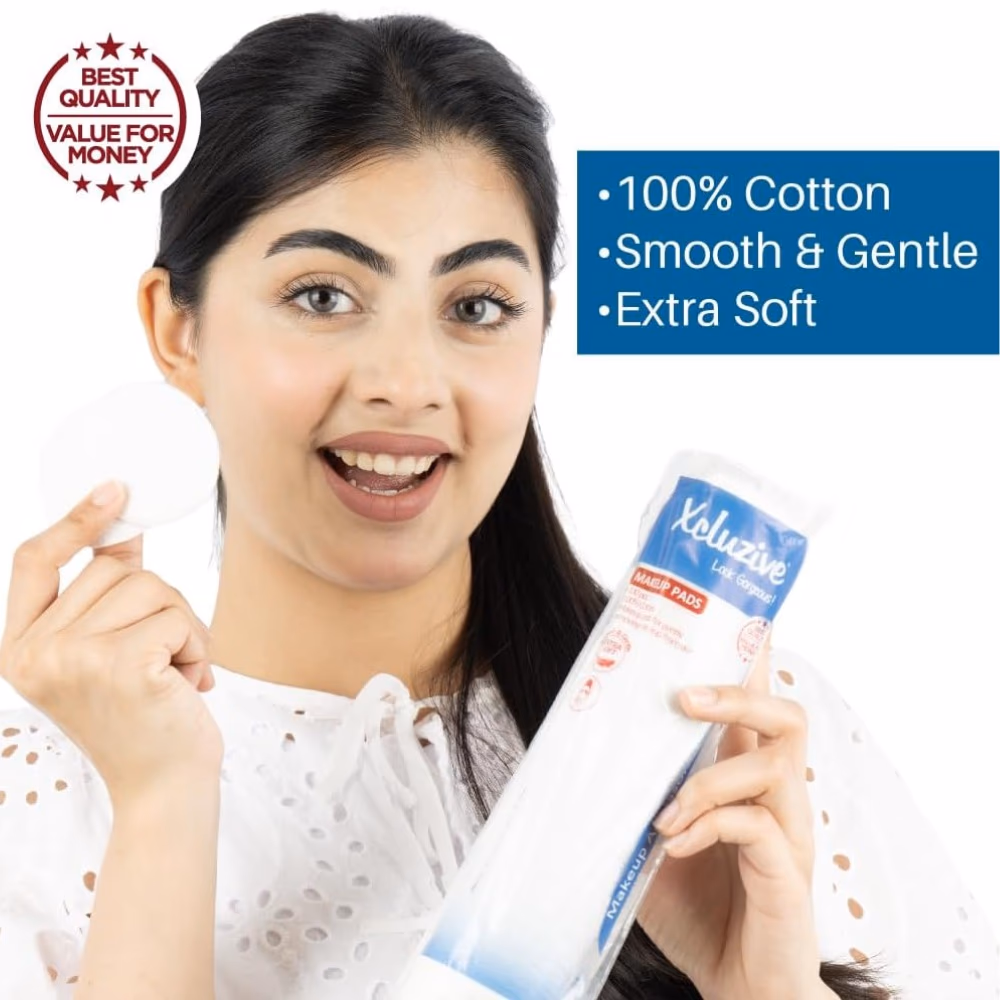 Xcluzive Round Cotton Pads 100 PCS 3