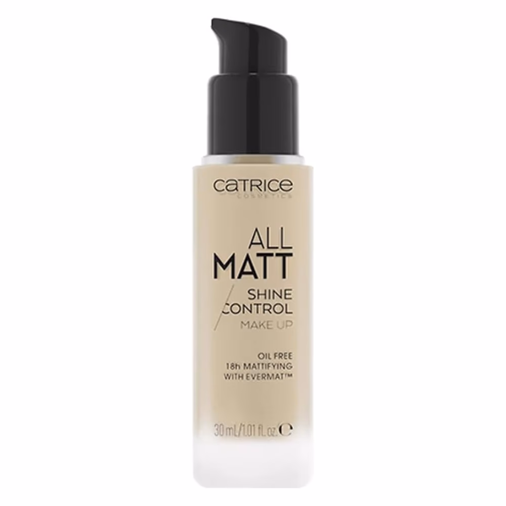 Catrice 020N All Matt Shine Control Neutral Nude Beige 30ml  2