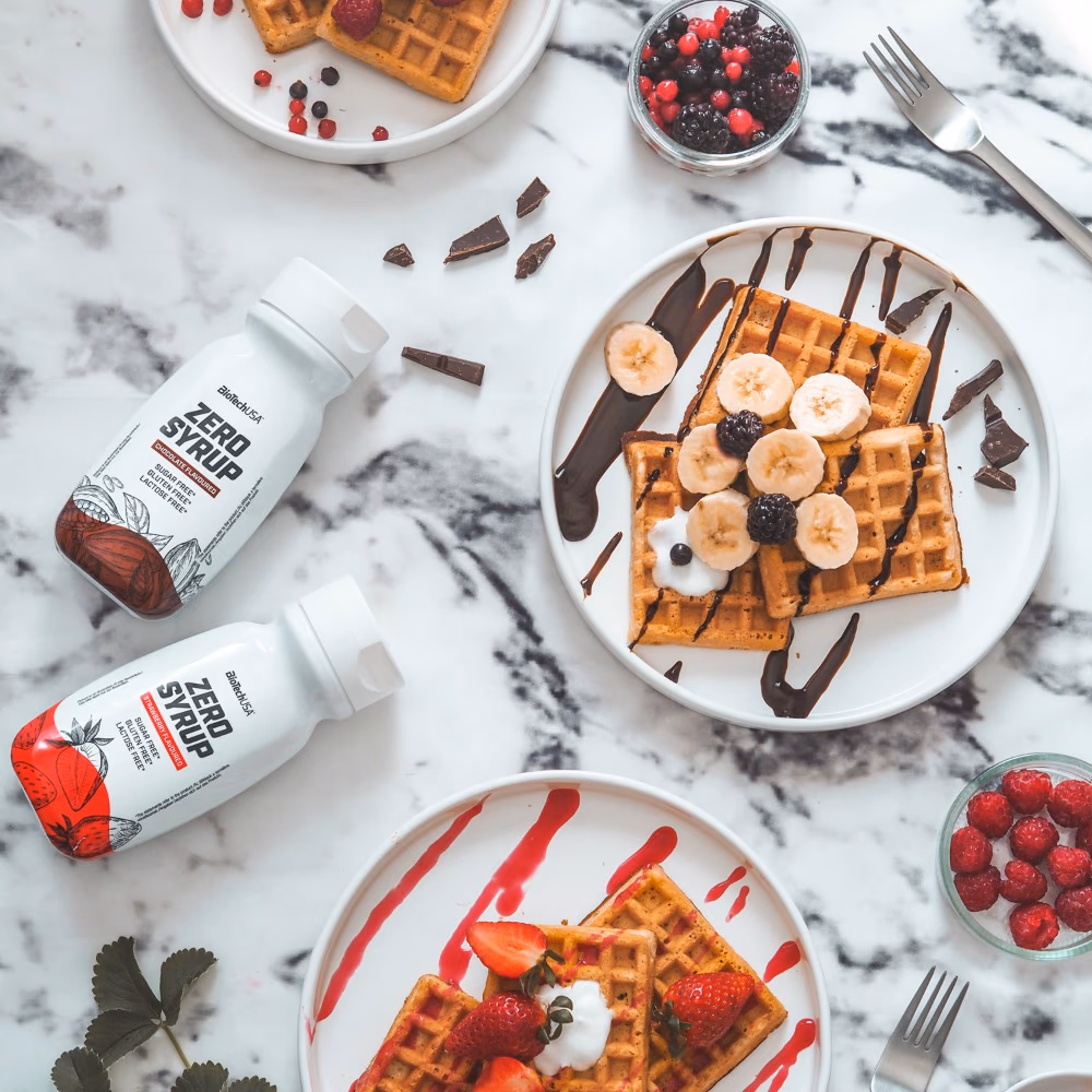 BioTech USA Zero Syrup Pancake Syrup - 320ml 3