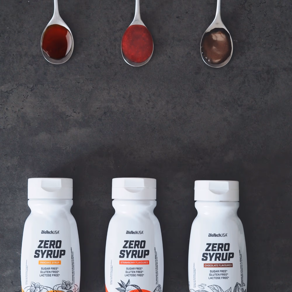 BioTech USA Zero Syrup Pancake Syrup - 320ml 2