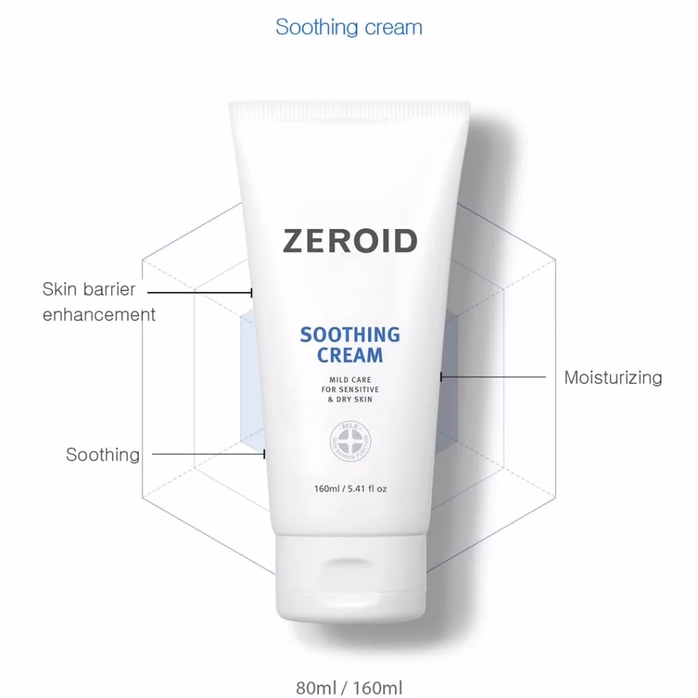 Zeroid Soothing Cream 80ml 4