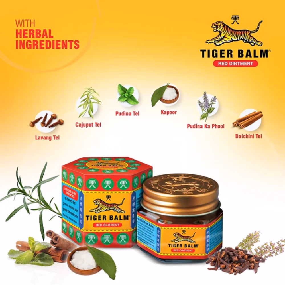 Tiger Balm Red Ointment 19.4g 2