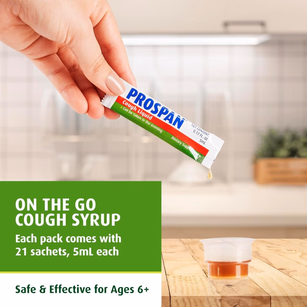 Prospan Cough Liquid Solution 5ml 21 Stick 2