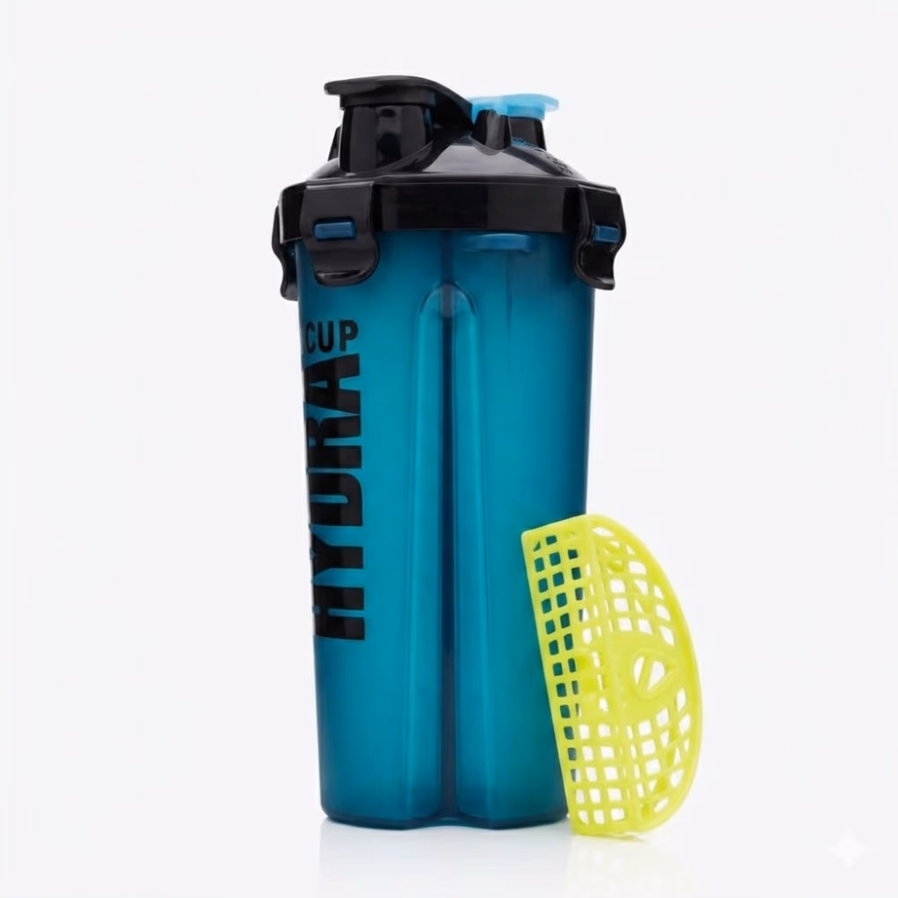 Hydra Cup Shaker Shark Blue 15oz 15oz 2