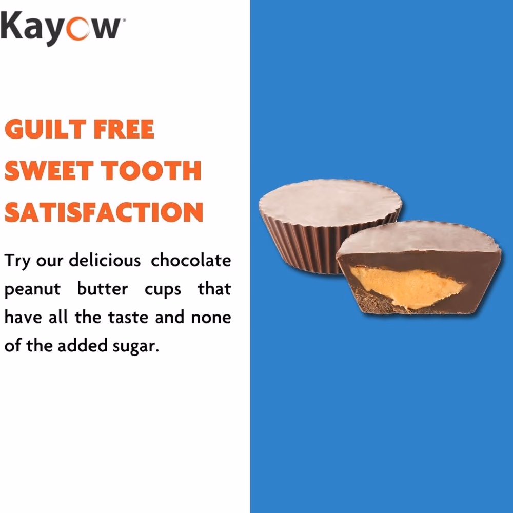 KAYOW Peanut Butter Cups Cookies & Cream 44GM 2