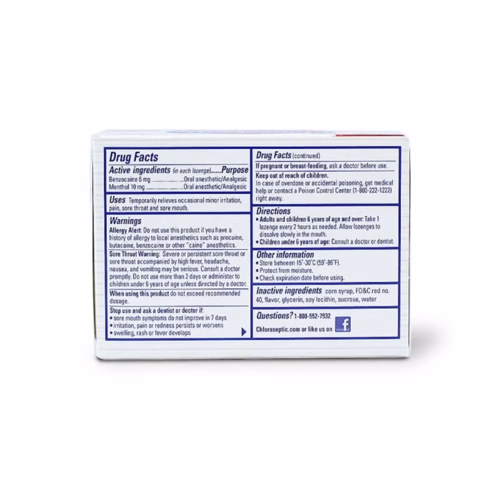 Chloraseptic Lozenge 18 Lozenge 2