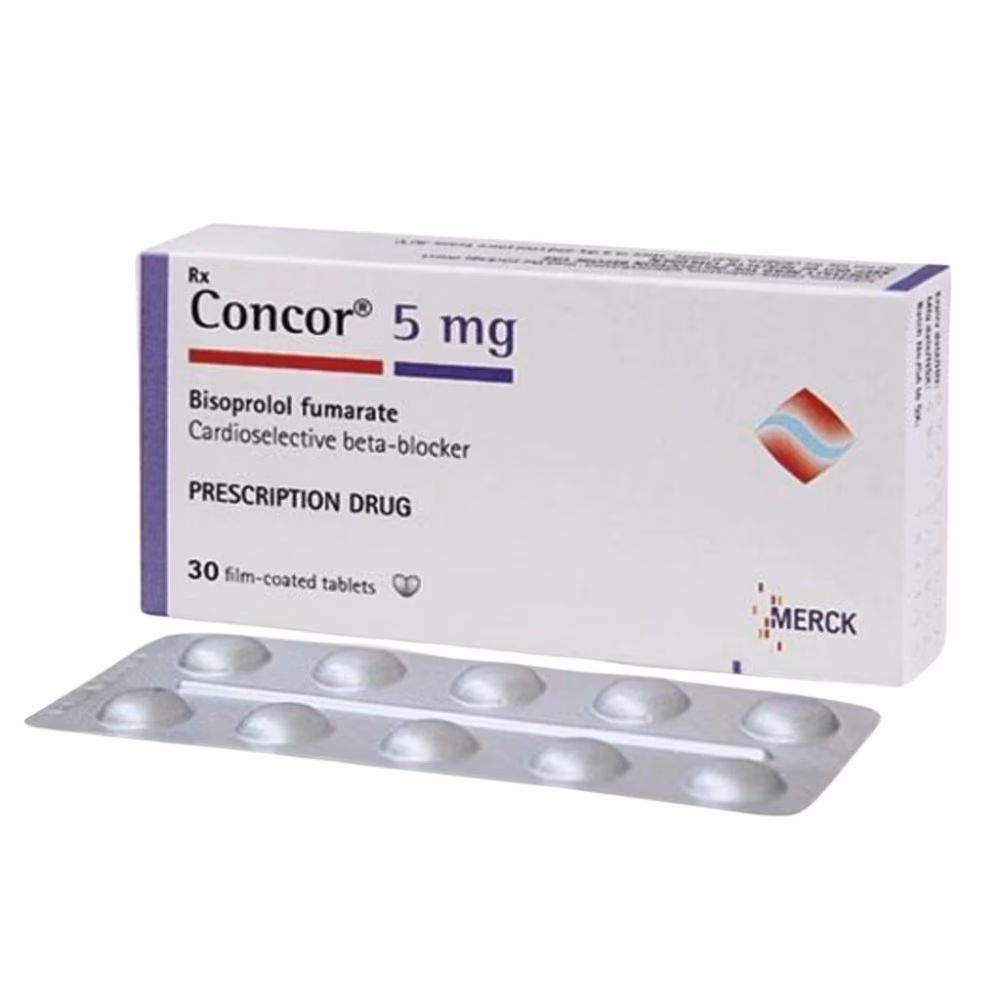 Concor 5mg Tablet | Pack of 30 Tablets 2
