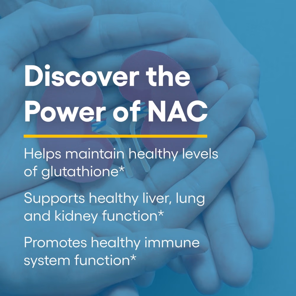 Natural Factors NAC N-Acetyl-L-Cysteine 500 Mg 5