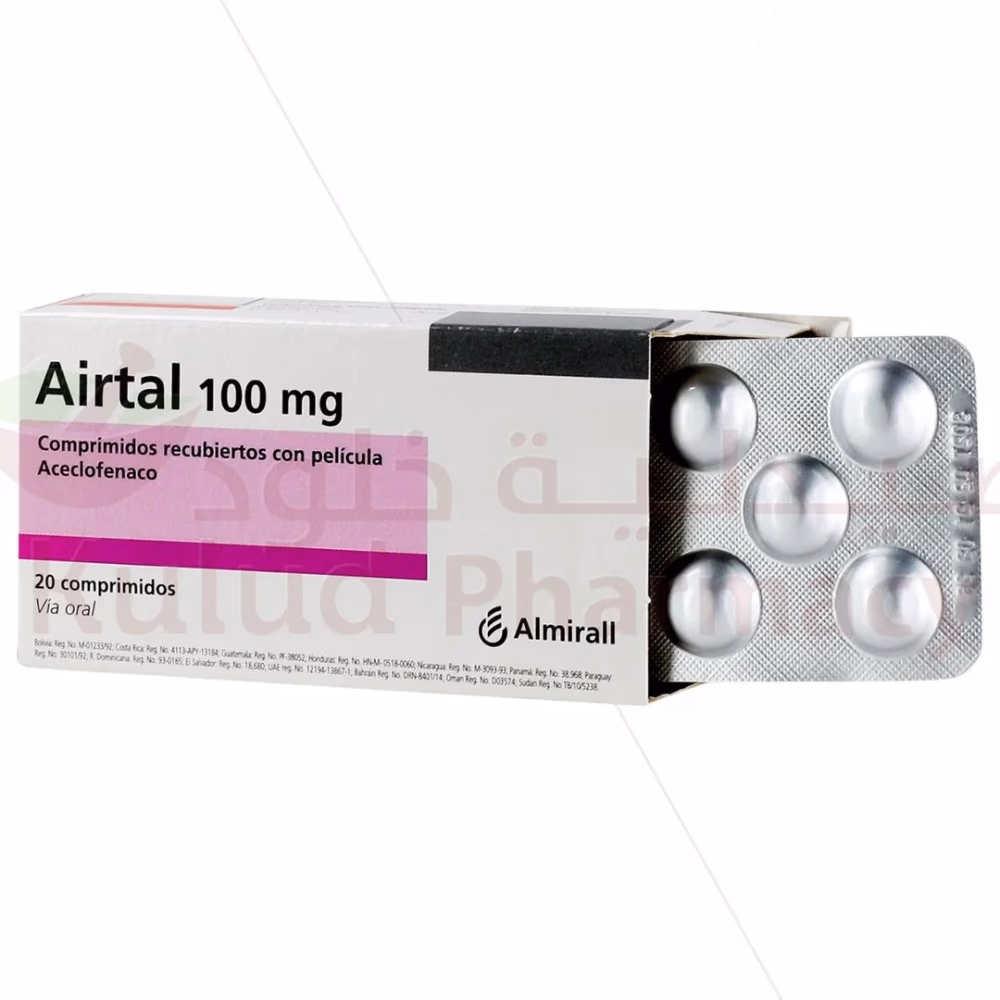 Airtal 100mg Tablets 20s 3