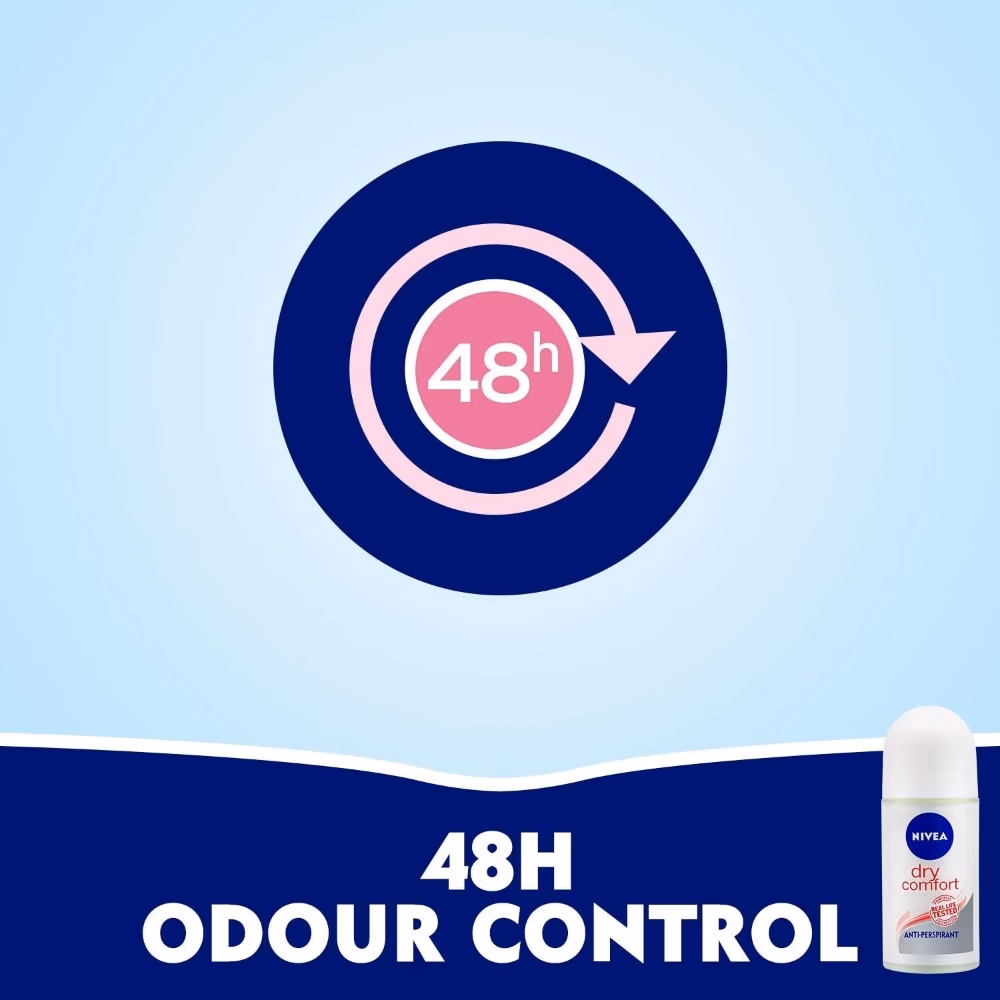 NIVEA Dry Comfort Roll-On 50ml 4