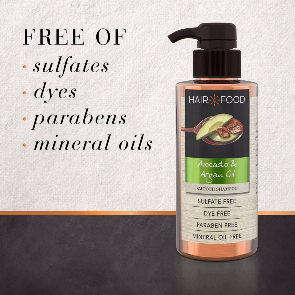 Hair Food Avocado & Argan Oil Smoothing Shampoo 300ml 2