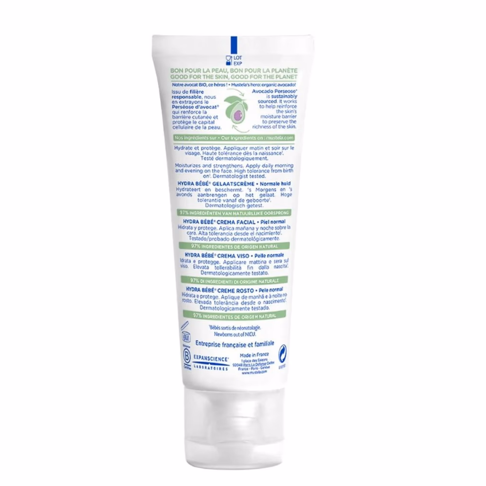 Mustela Hydra Bebe Facal Cream 40ML 3