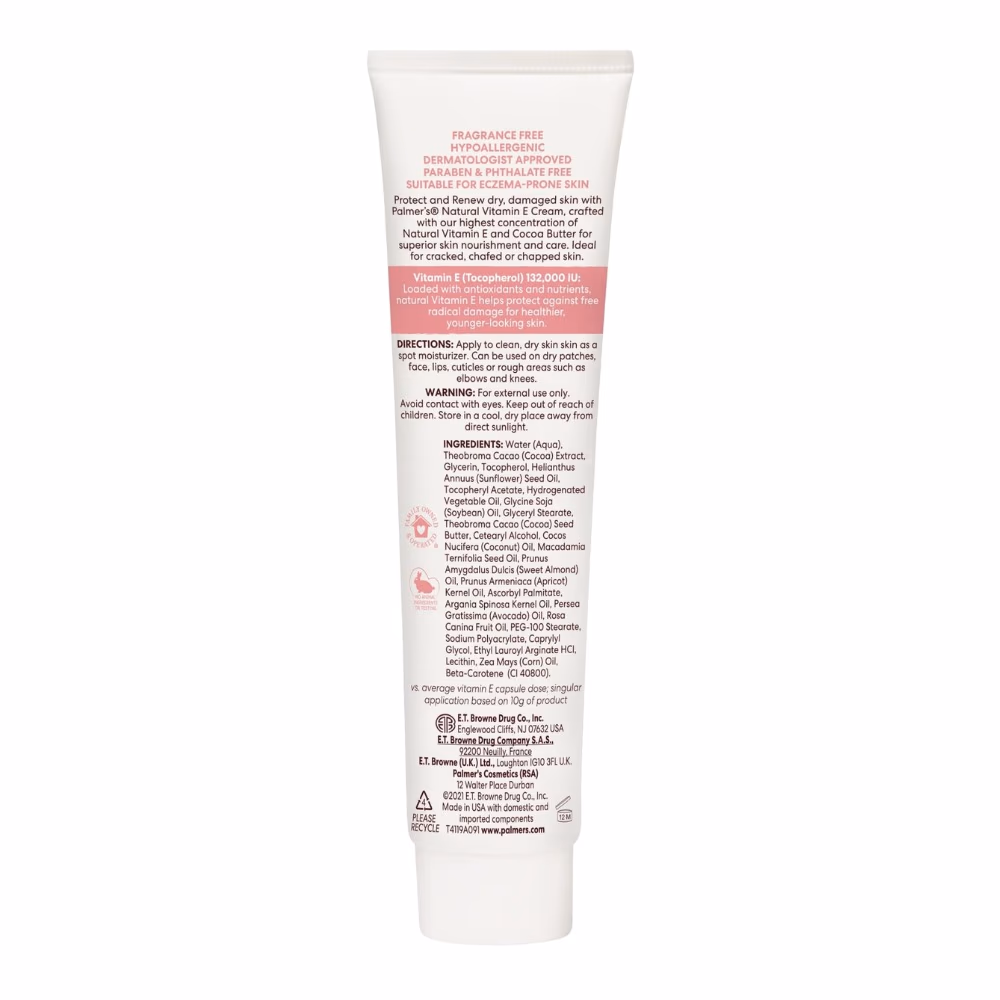 Palmers Natural Vitamin E Cream 60g 2