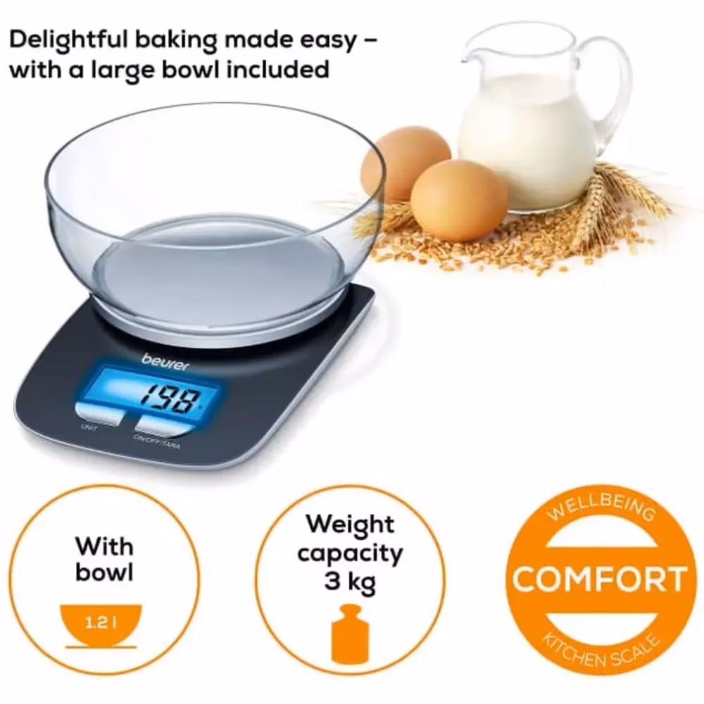 Beurer Ks-25 Kitchen Scale 3