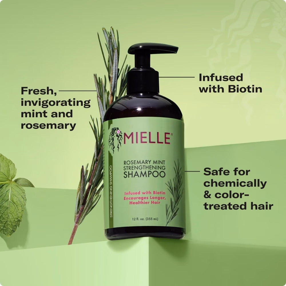 Mielle Rosemary Mint Strength Shampoo 355ml 5