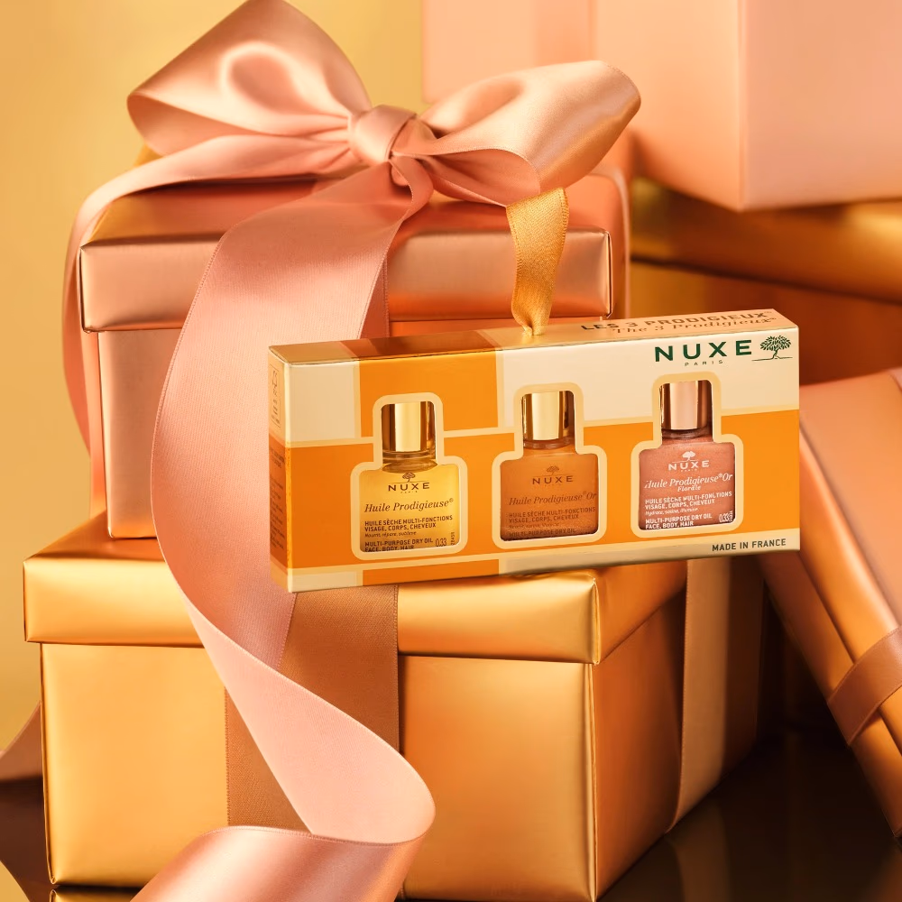 Nuxe Paris Huile Prodigieuse Multi Purpose Dry Oil mini set 3s 2
