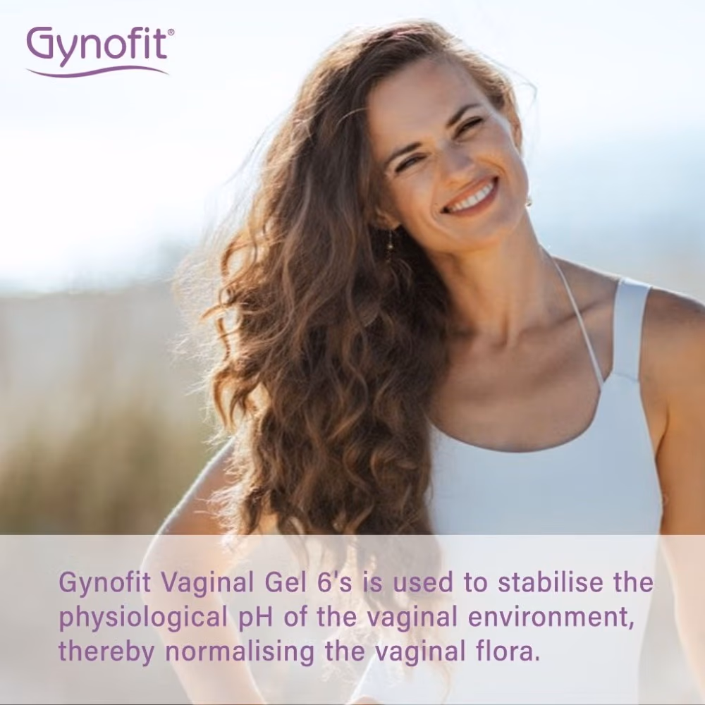 Gynofit Lactic Acid Vaginal Gel 6s 3