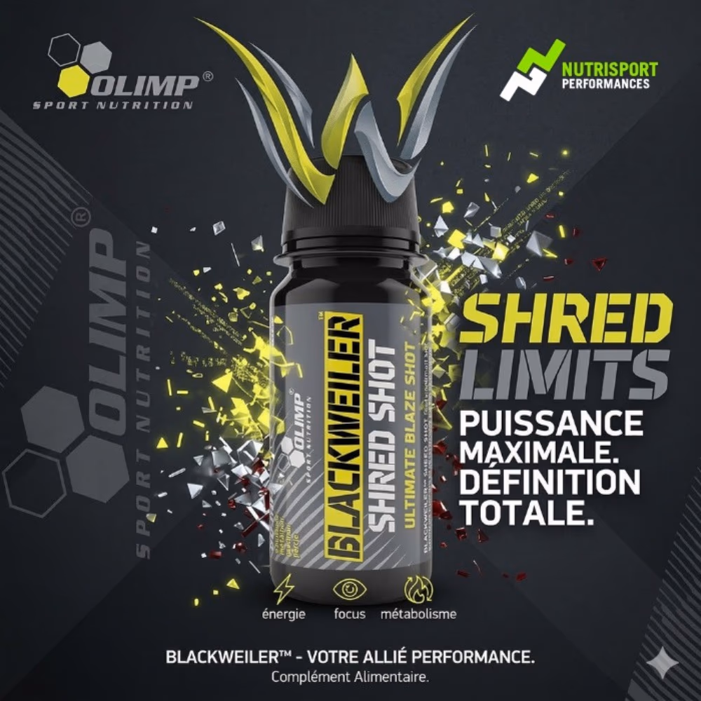 Olimp Blackweiler Shred Shot – 9 x 60ml Citrus Punch 4
