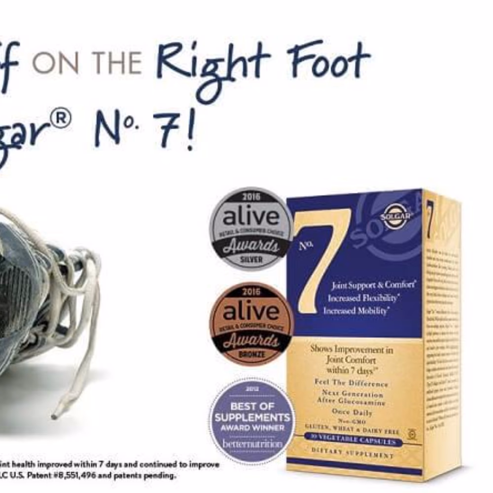 Solgar No. 7 Joint Support And Comfort -30 Capsules 3