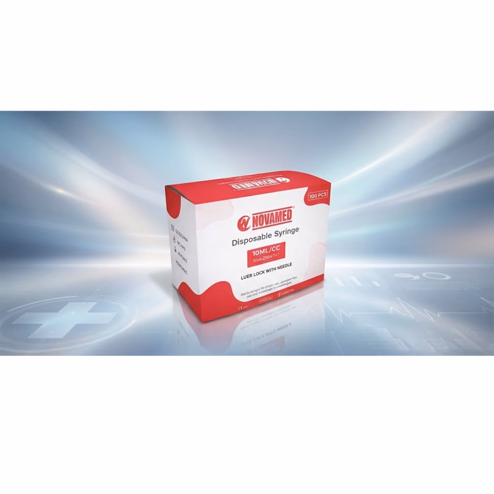 Novamed Syringe 10 Ml 21 Gauge 100 s 2