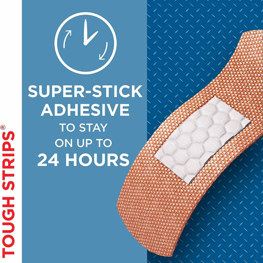 Johnson Band Aid Tough Strips 60s 4