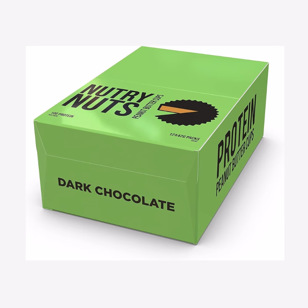 Nutry Nuts Dark Choccolate Peanut Butter Cups 42gm 4