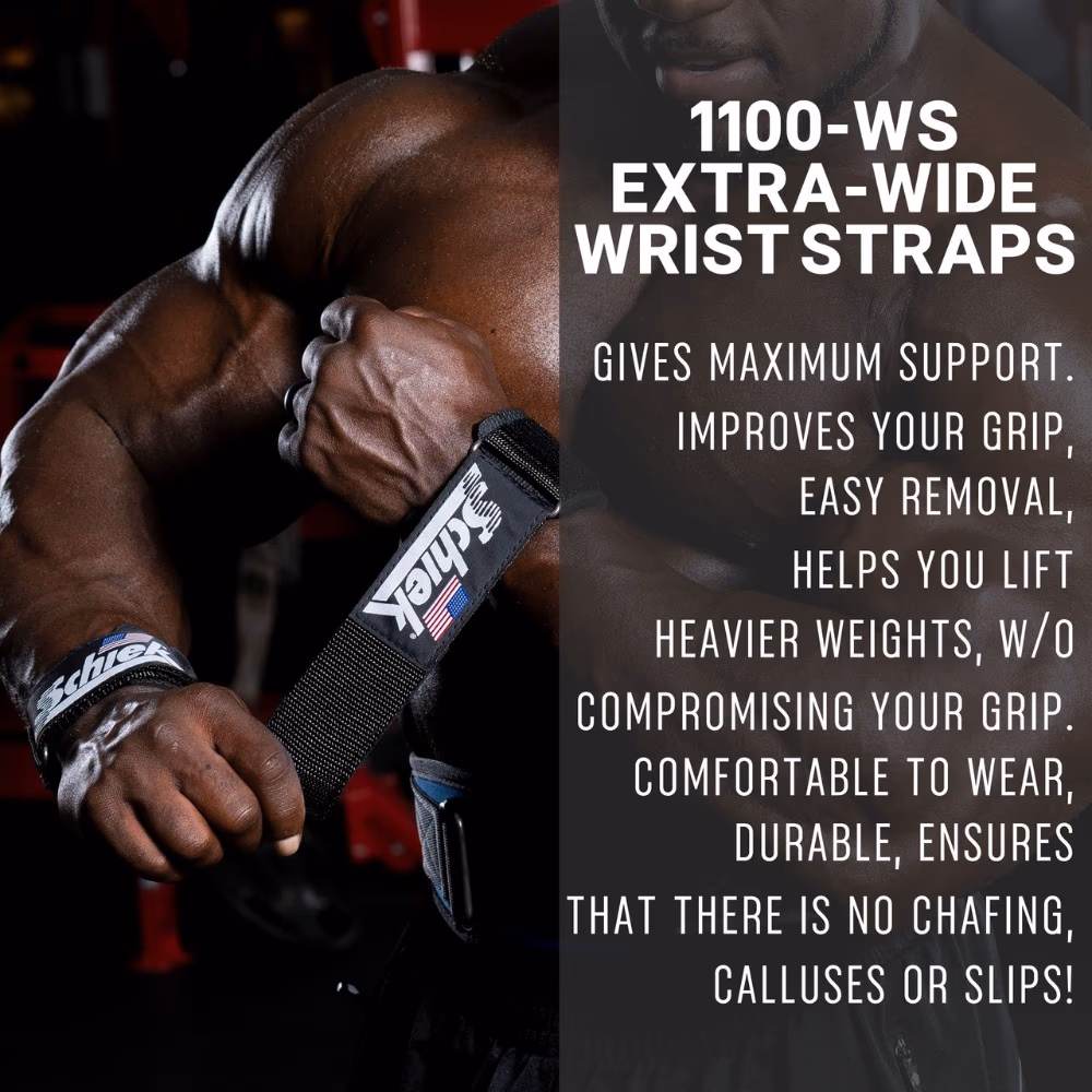 Schiek Ultimate Wrist Support  Black  2