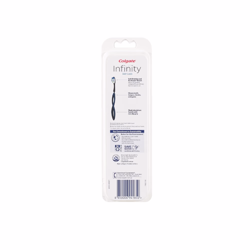 Colgate Infinity Deep Clean Reusable Handle Toothbrush 5