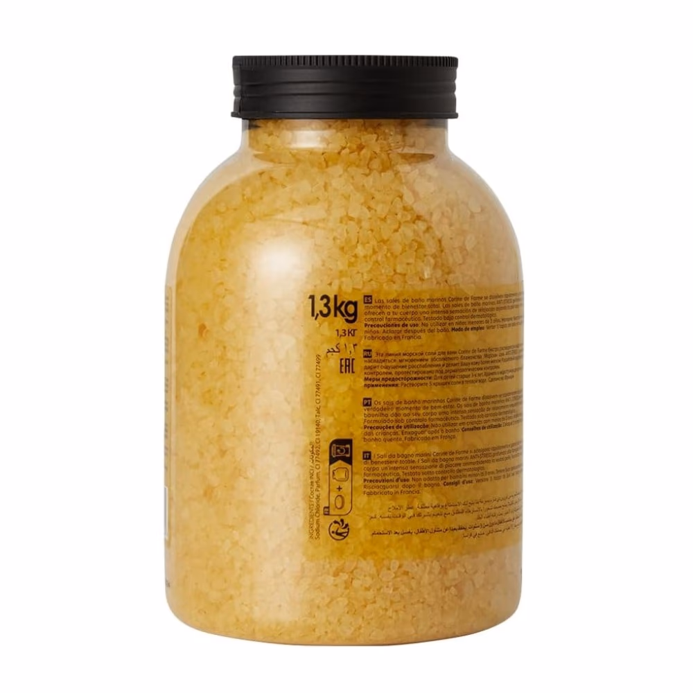 Corine de Farme Bath Sea Salt Vanilla 1.3kg 4