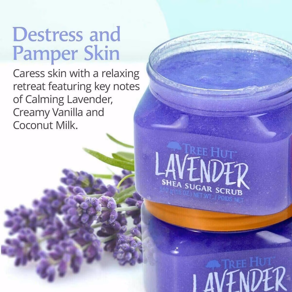 Tree Hut Lavender Shea Sugar Scrub (510g) 3
