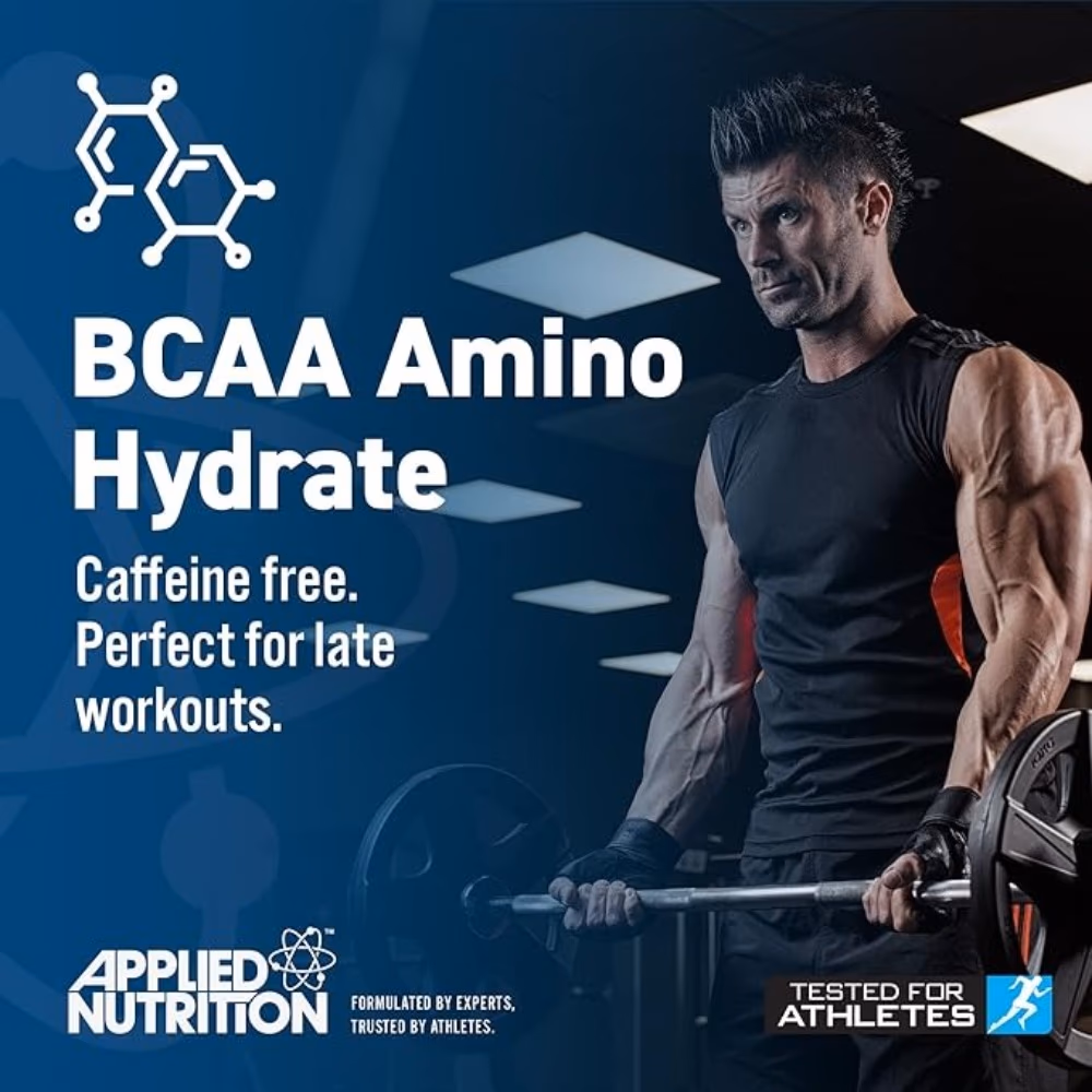 Applied Nutrition Bcaa Amino Hydrate Drink Caffeine Free Orange Burst 330Ml 3