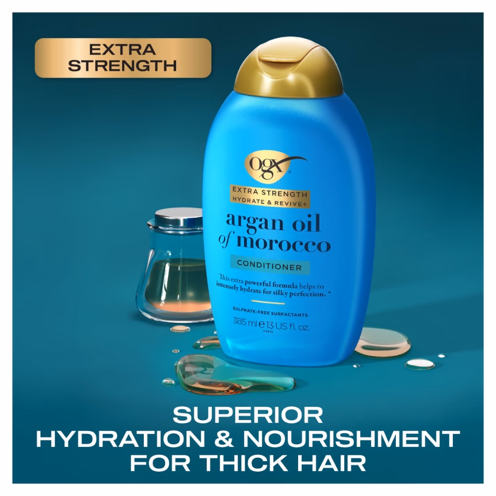 OGX Hydrate & Repair Argan Moroccan Conditioner 385ML 3