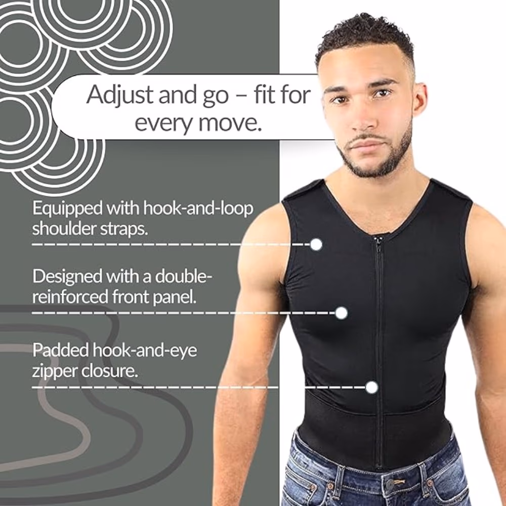 MS Contours Male Chest Vest 2XS 5