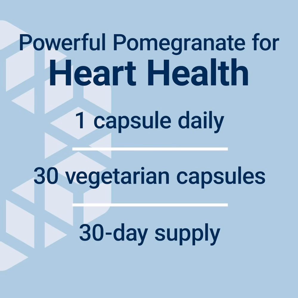 Life Extension Pomegranate Fruit Extract 30 Vegetarian Capsules 4