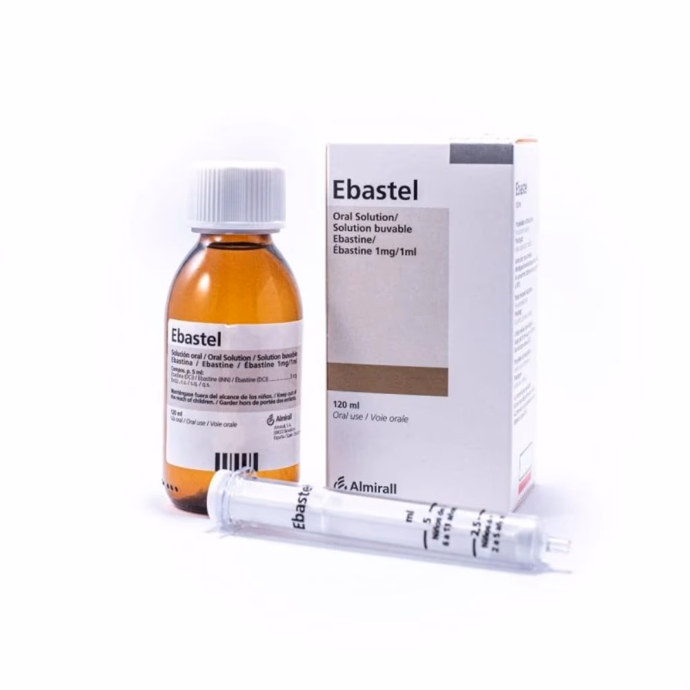 EBASTEL 5mg/5ml Oral Solution 120ml 3
