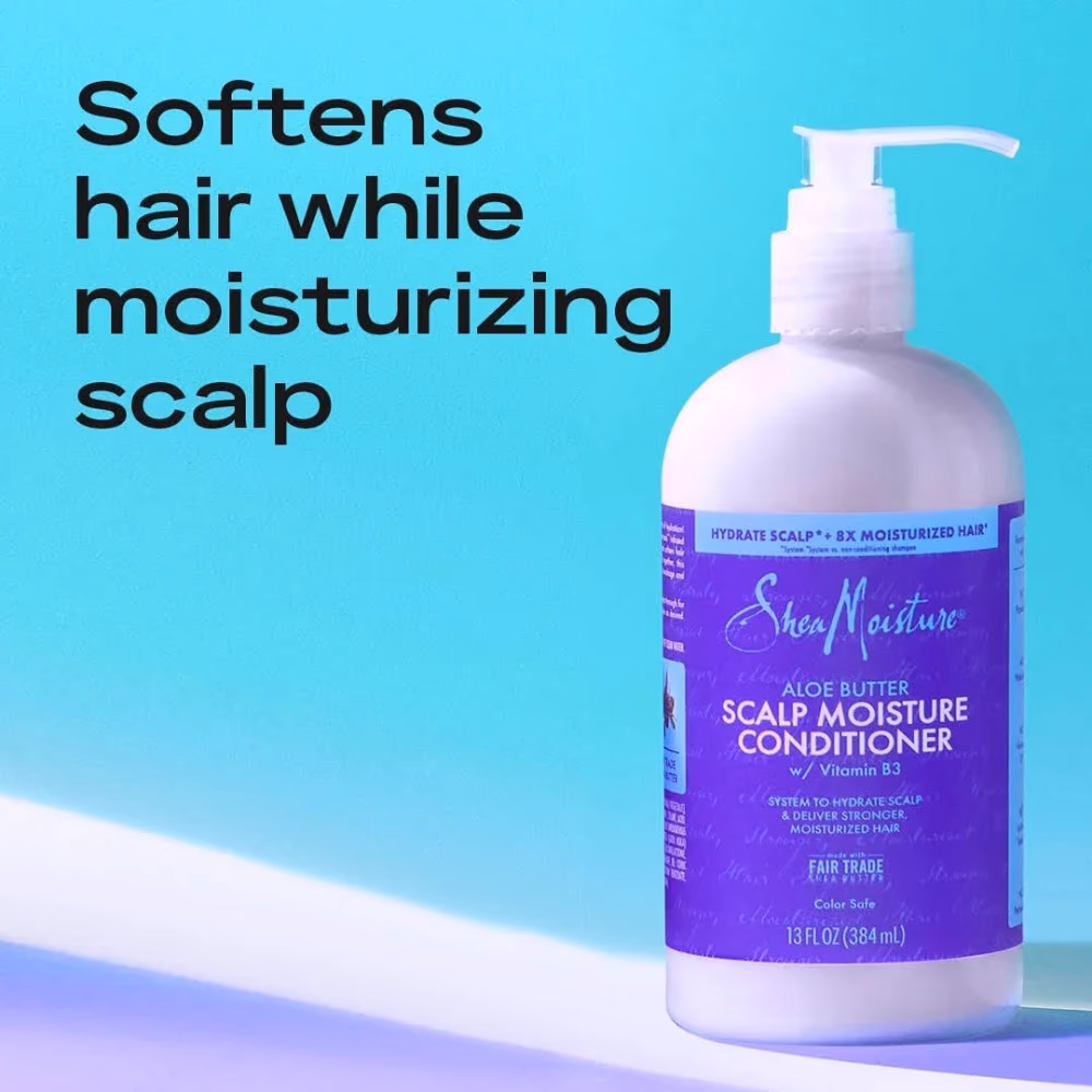 Shea Moisture Aloe Butter Scalp Moisture Conditioner 384ml 2