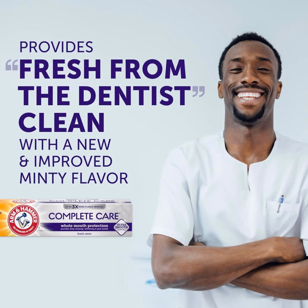 ARM and HAMMER Complete Care Fresh Mint Toothpaste 170g 5
