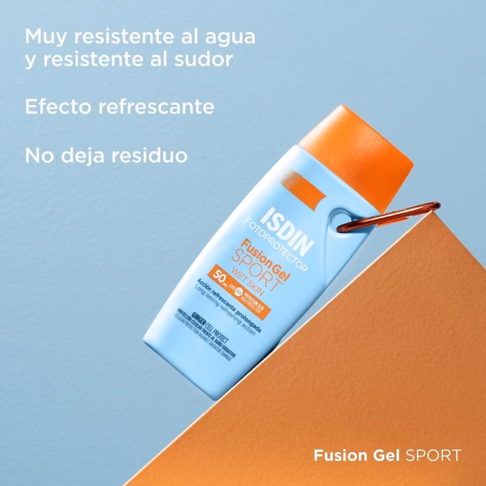 Isdin Fotoprotector Fusion Gel Sport Spf 50 100ml 2