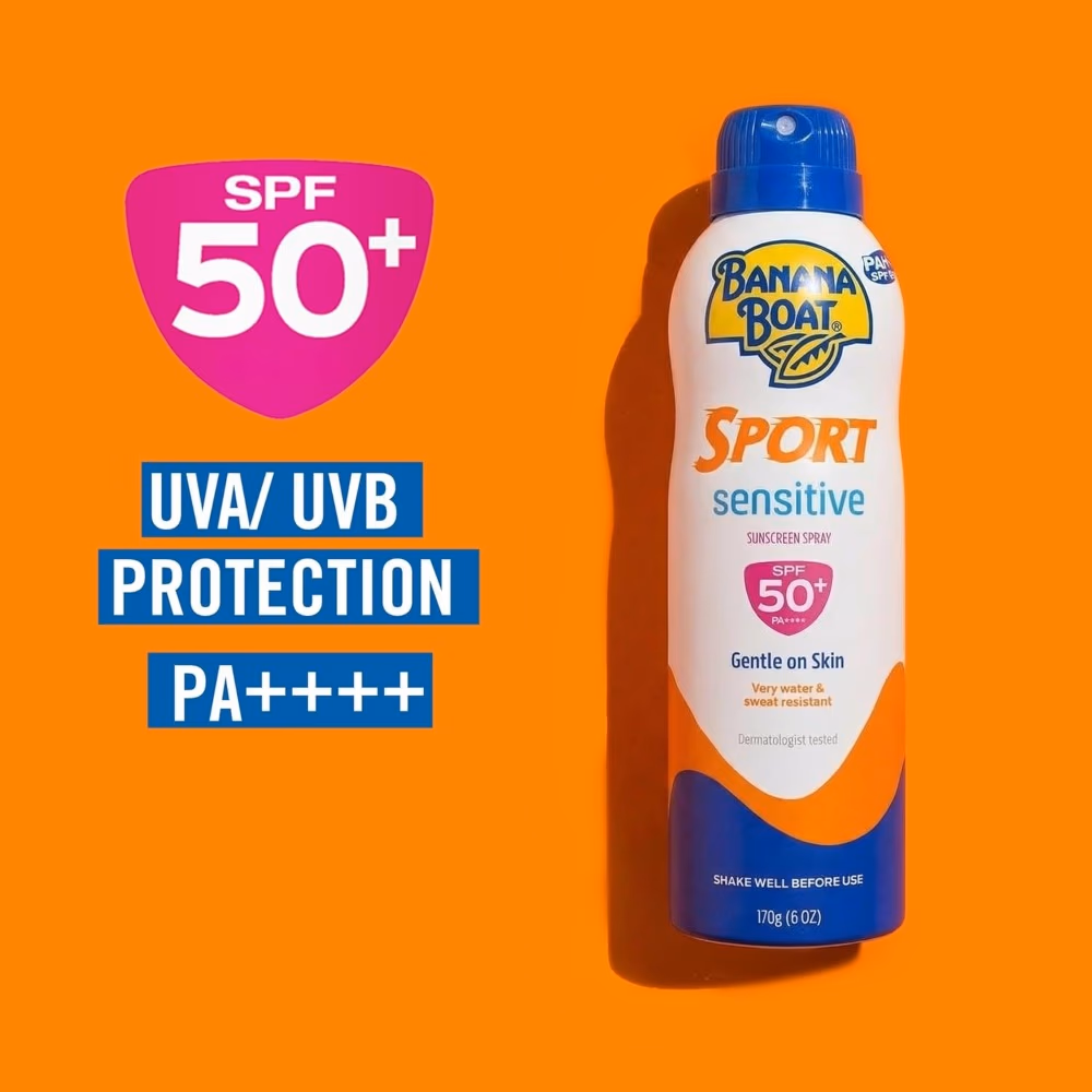 Banana Boat Simply Protect Sport Spray SPF50 170gm 5