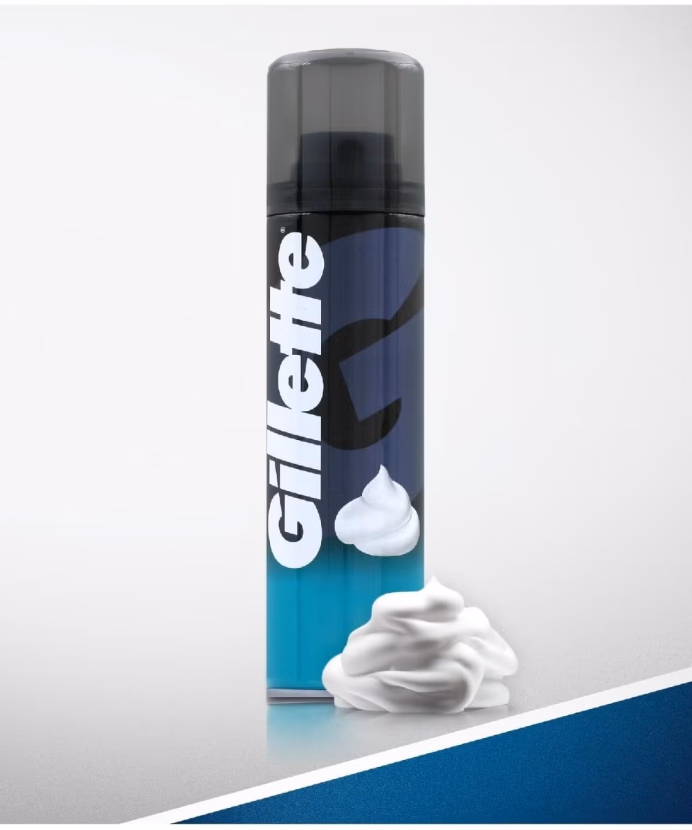 Gillette Classic Sensitive Shaving Foam 200ml 4