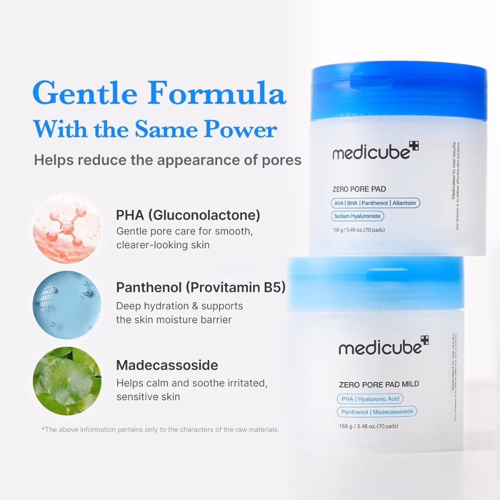 Medicube Zero Pore Pad Mild 70 Pads  4