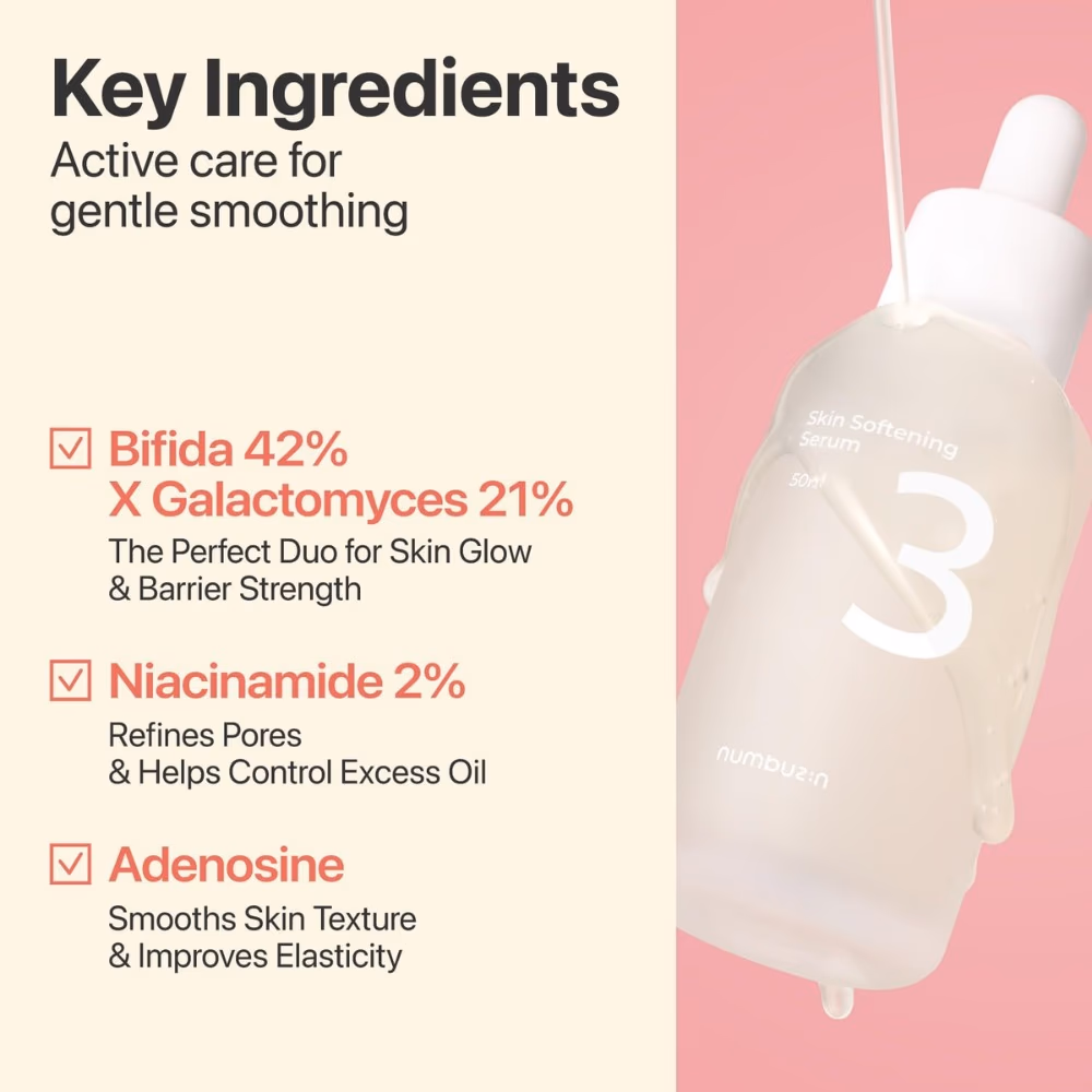 Numbuzin No. 3 Skin Softening Serum 50ml 3